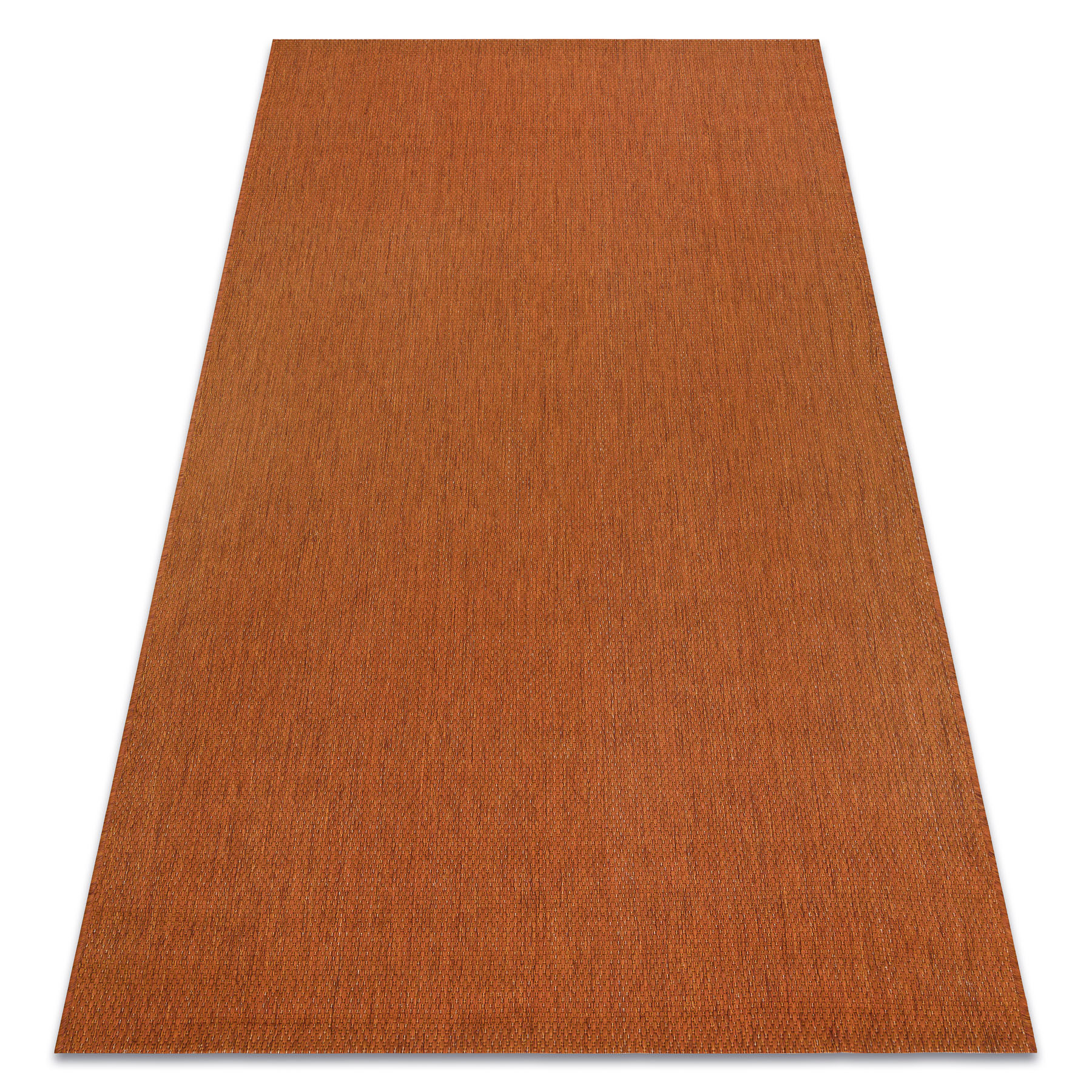 Dywan SZNURKOWY SIZAL FLAT 48663/120 terakota GŁADKI 120x170 cm