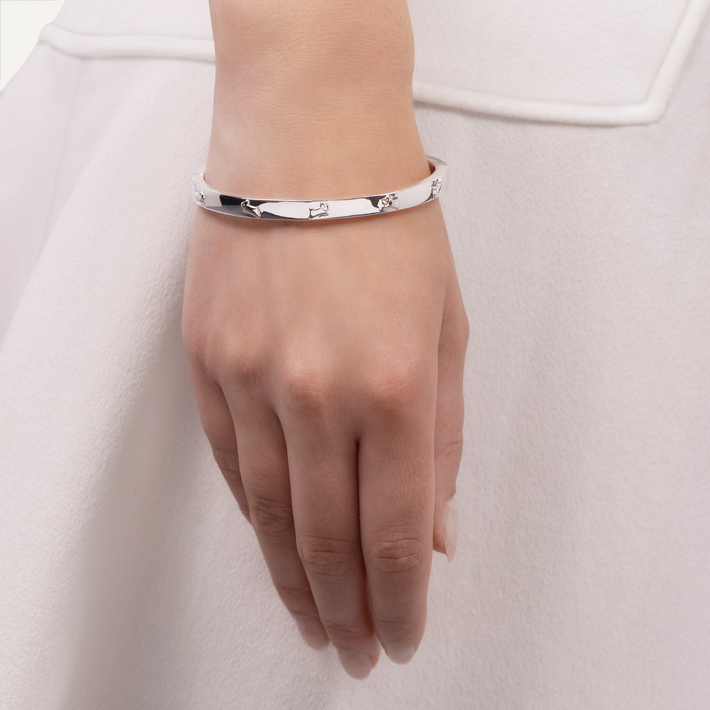 Cuba Street - Etched Bangle