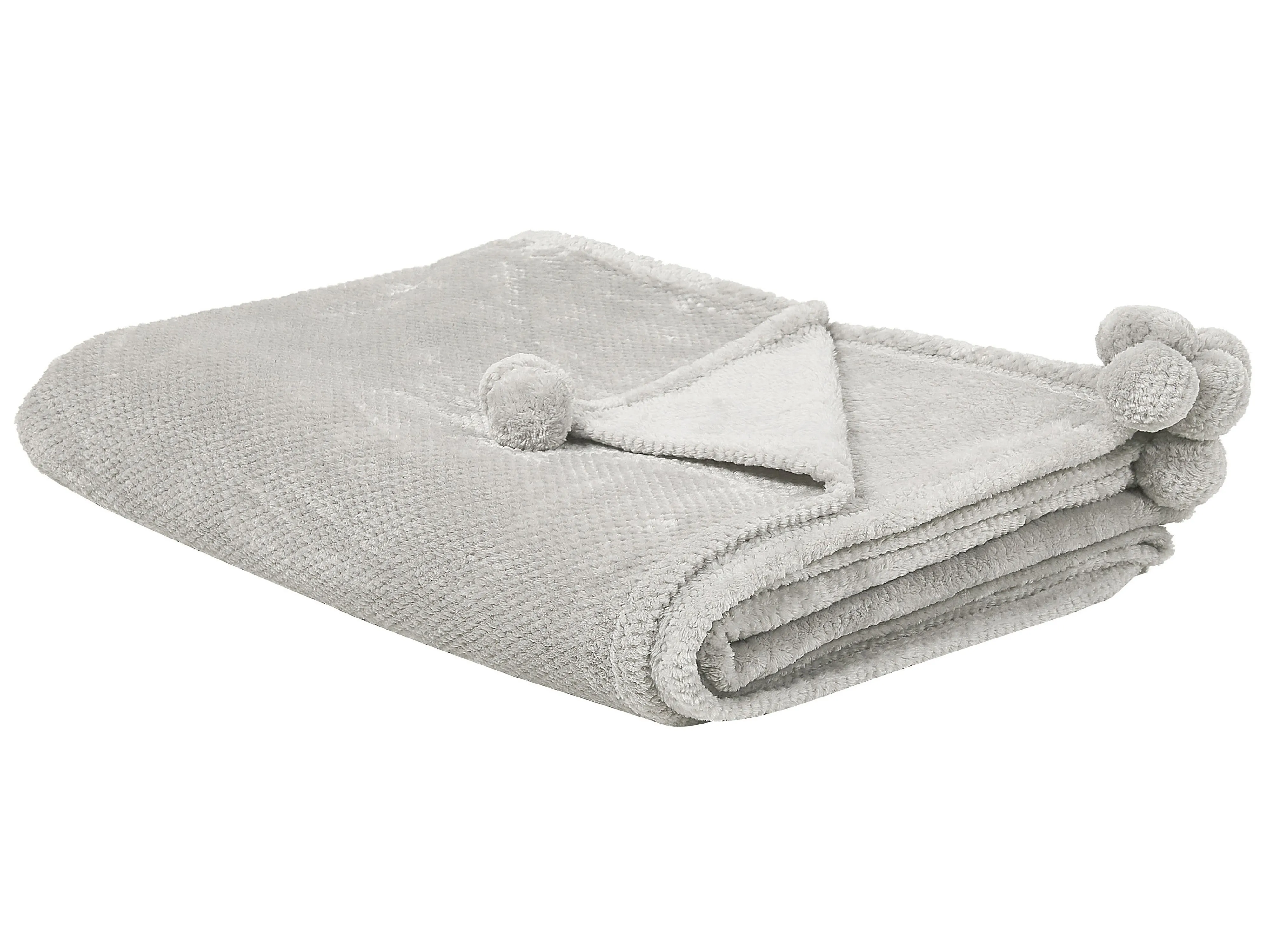 Blanket SAITLER 150 x 200 cm Light Grey