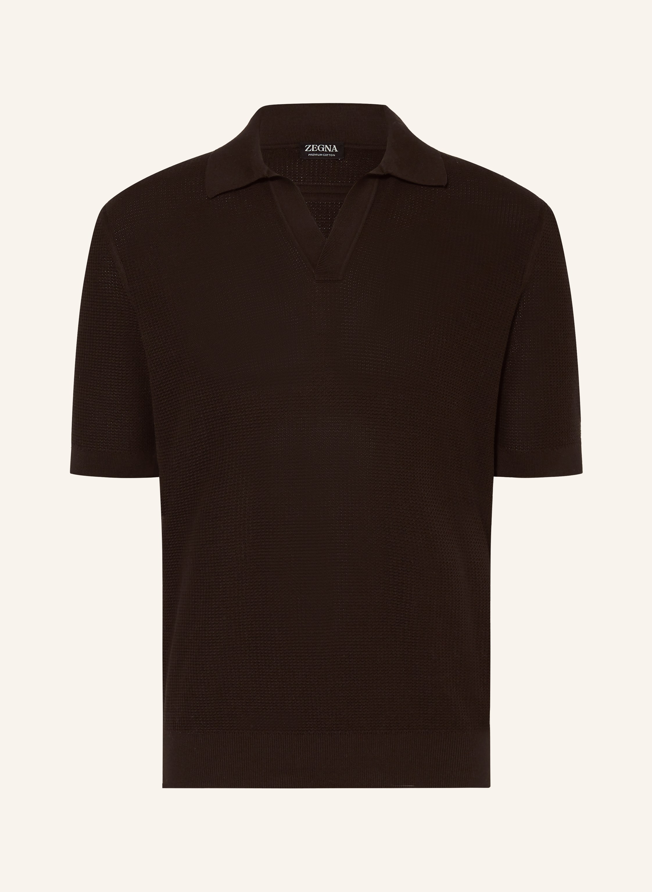 ZEGNA Strick-Poloshirt
