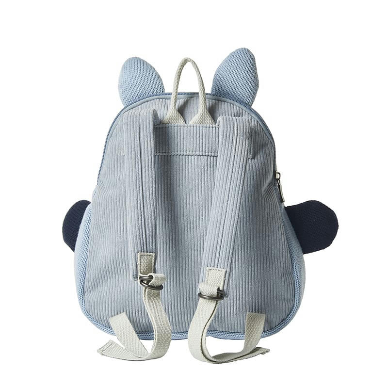 MOCHILAS - Sac à dos 100% coton castor bleu