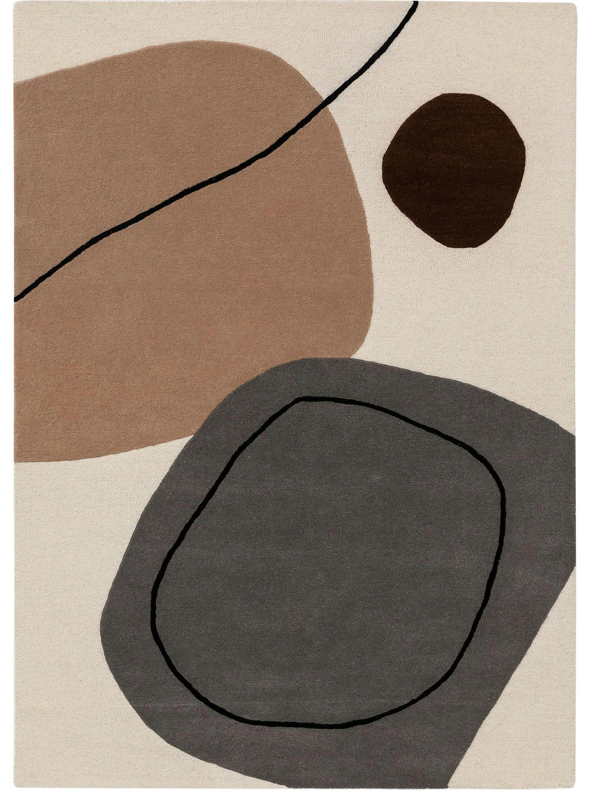 KYOTO - Tapis de laine multicouleur 200x300