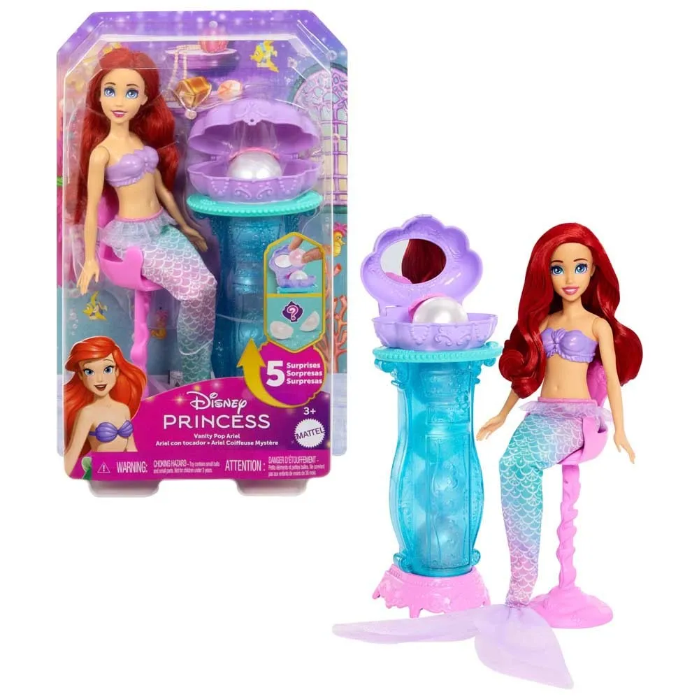 Disney Princess Ariel Doll With Dressing Table