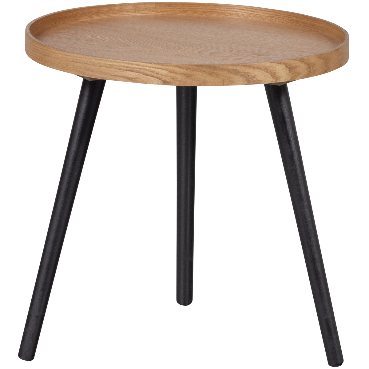 WOOOD bijzettafel M Mesa - Hout - Naturel - 45x45x45
