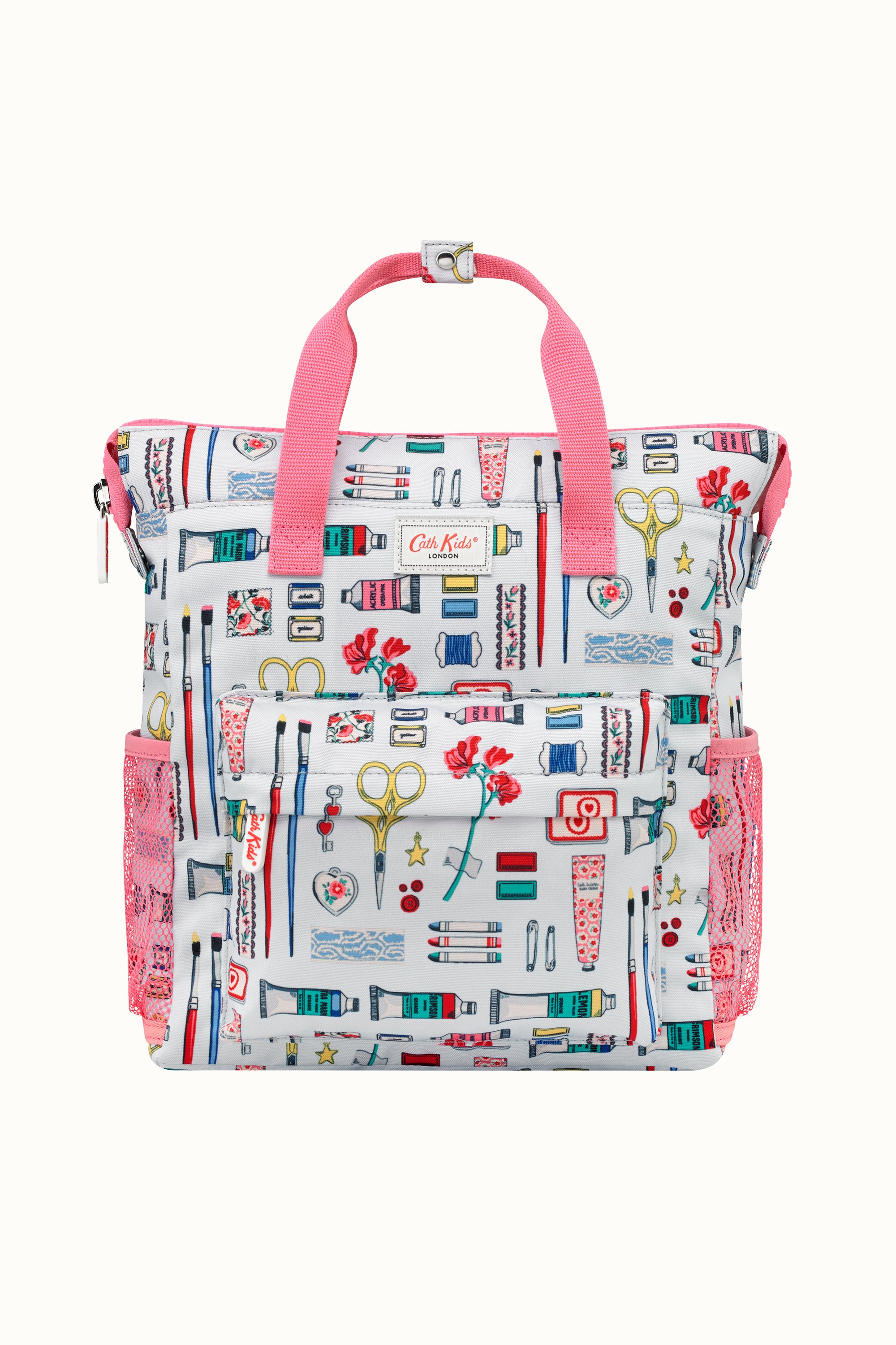 Artist Curator Kids Large Tote Backpack