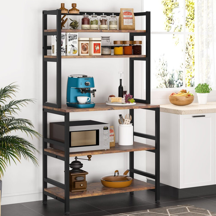 31.5'' Steel Standard Baker's Rack with Microwave Compatibility