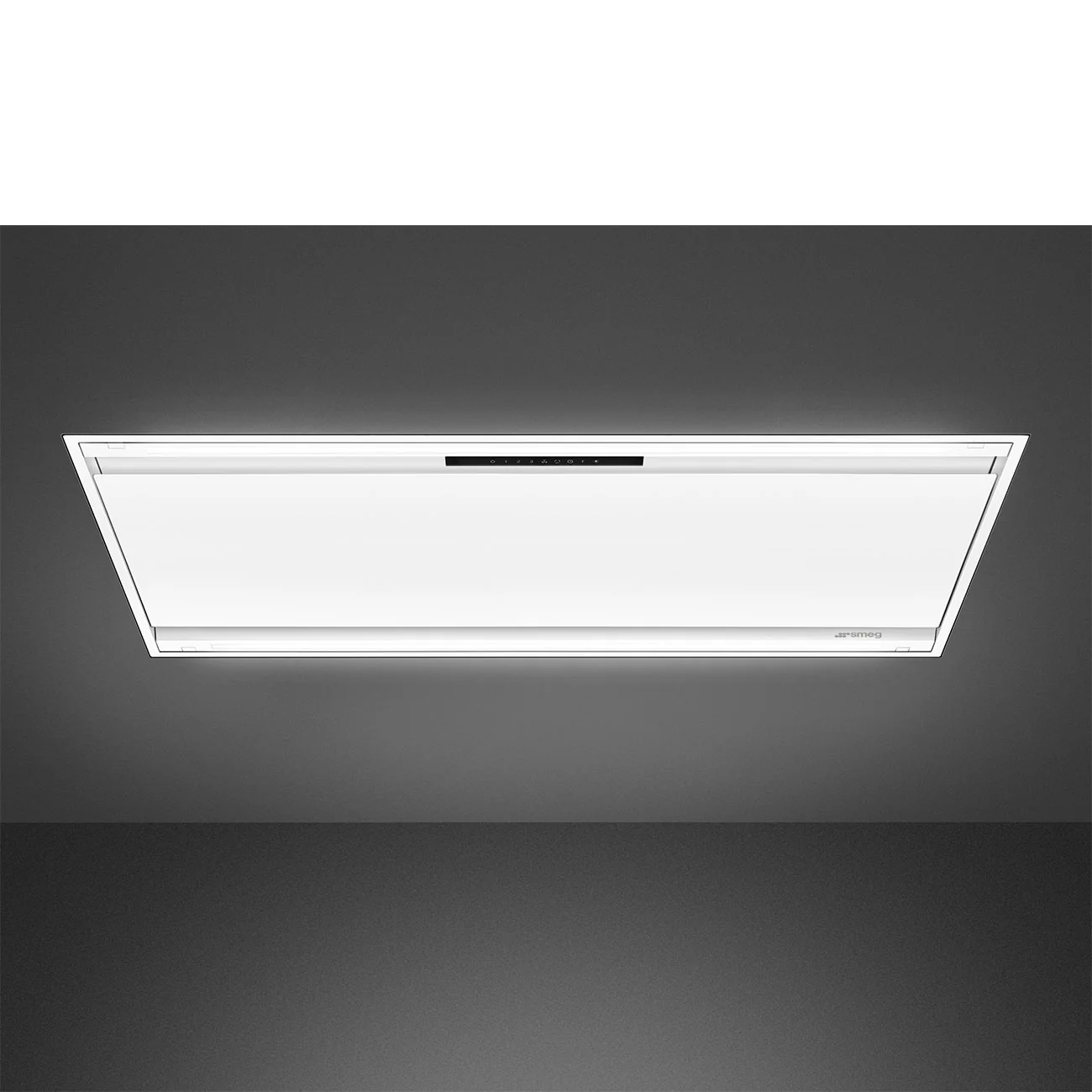 120cm Alta Ceiling Auto-Vent 2.0 Hood Matte White
