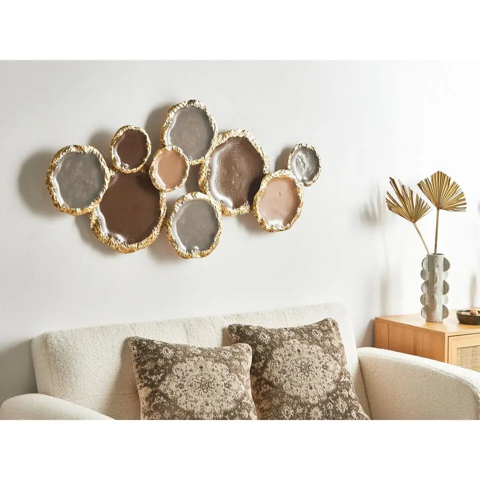 ARGON - Wanddecoratie - Meerkleurig - Metaal