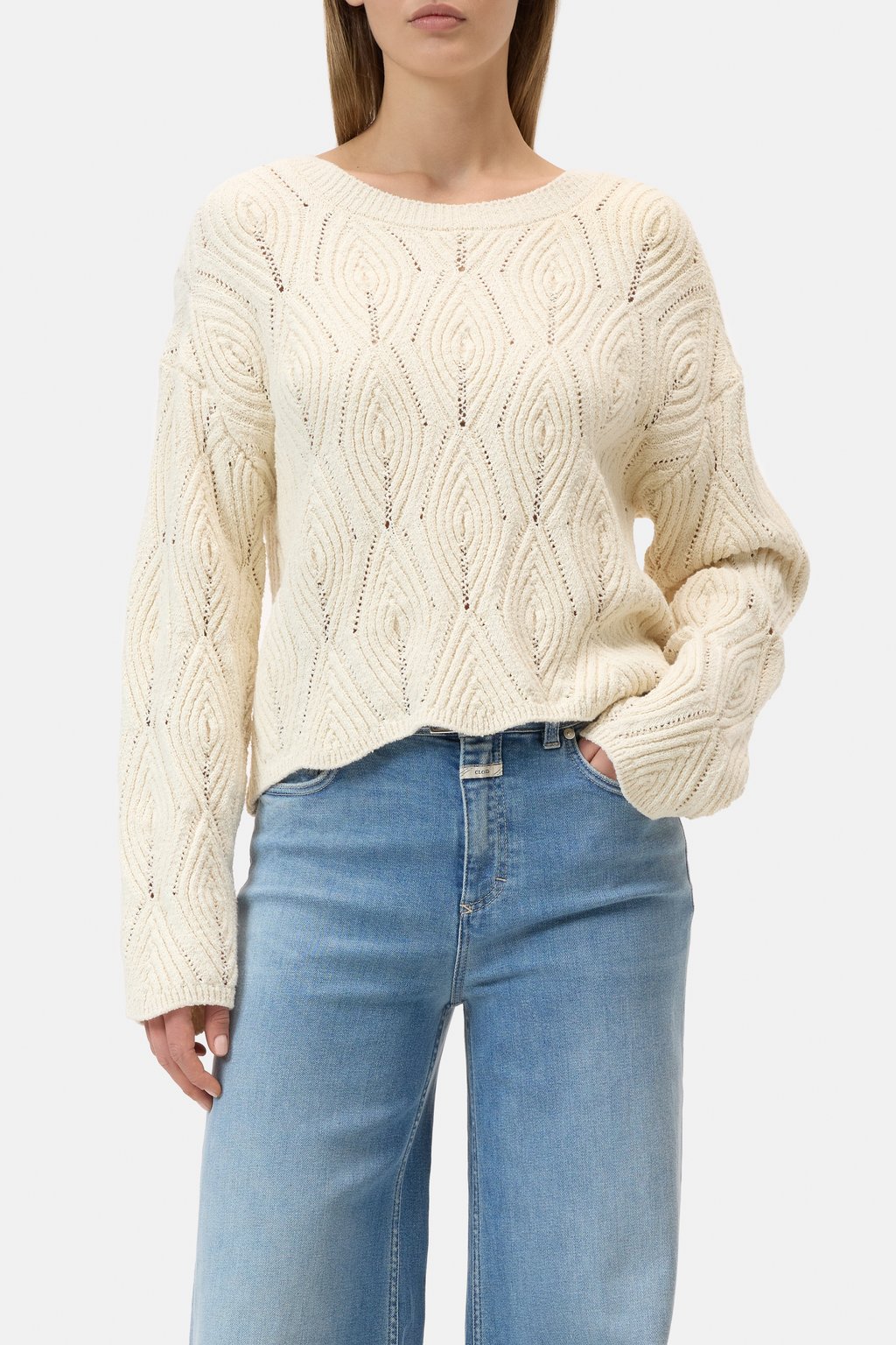 Pullover mit Rautenmuster