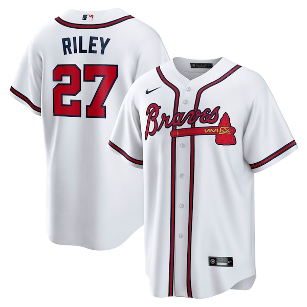 Austin Riley Atlanta Braves Nike Home Replica Player Jersey - White