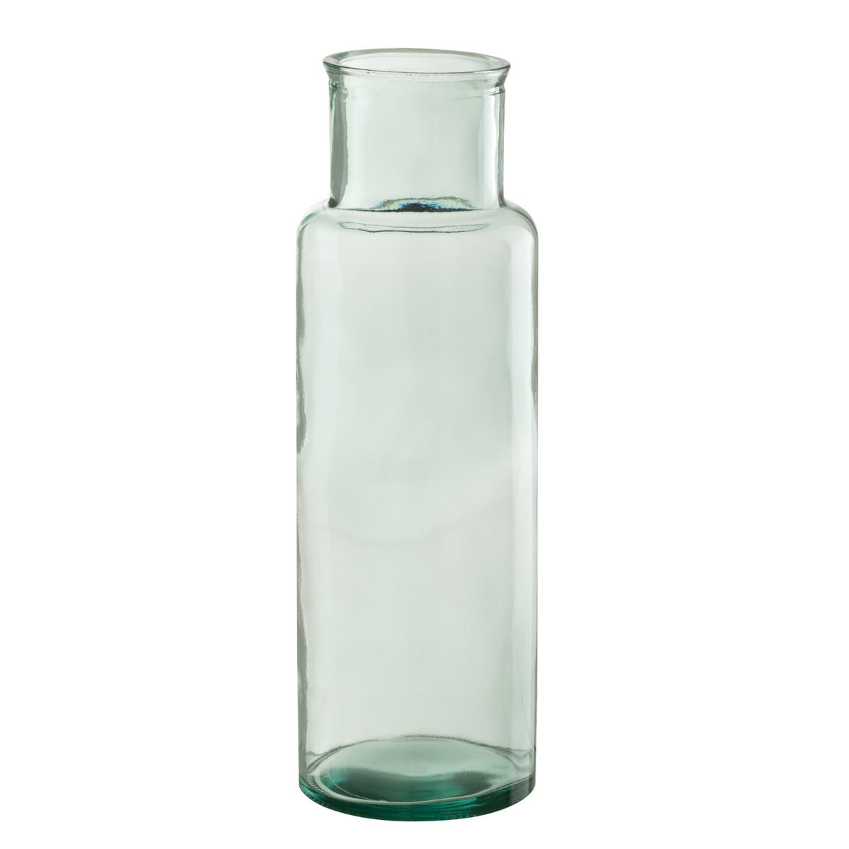 J-Line vaas Cilinder - glas - transparant - small - 44.5 cm hoog