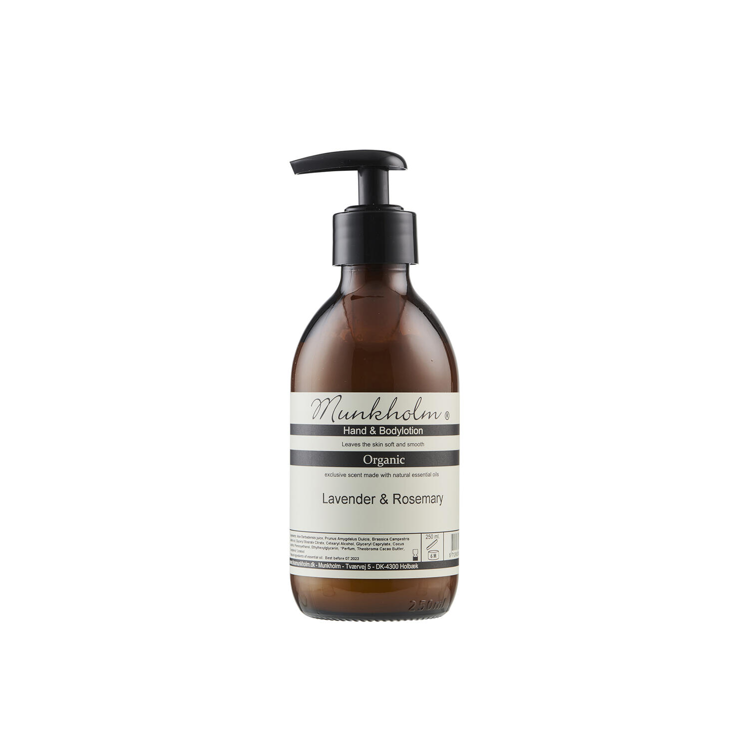 økologisk lotion, lavender & rosemary