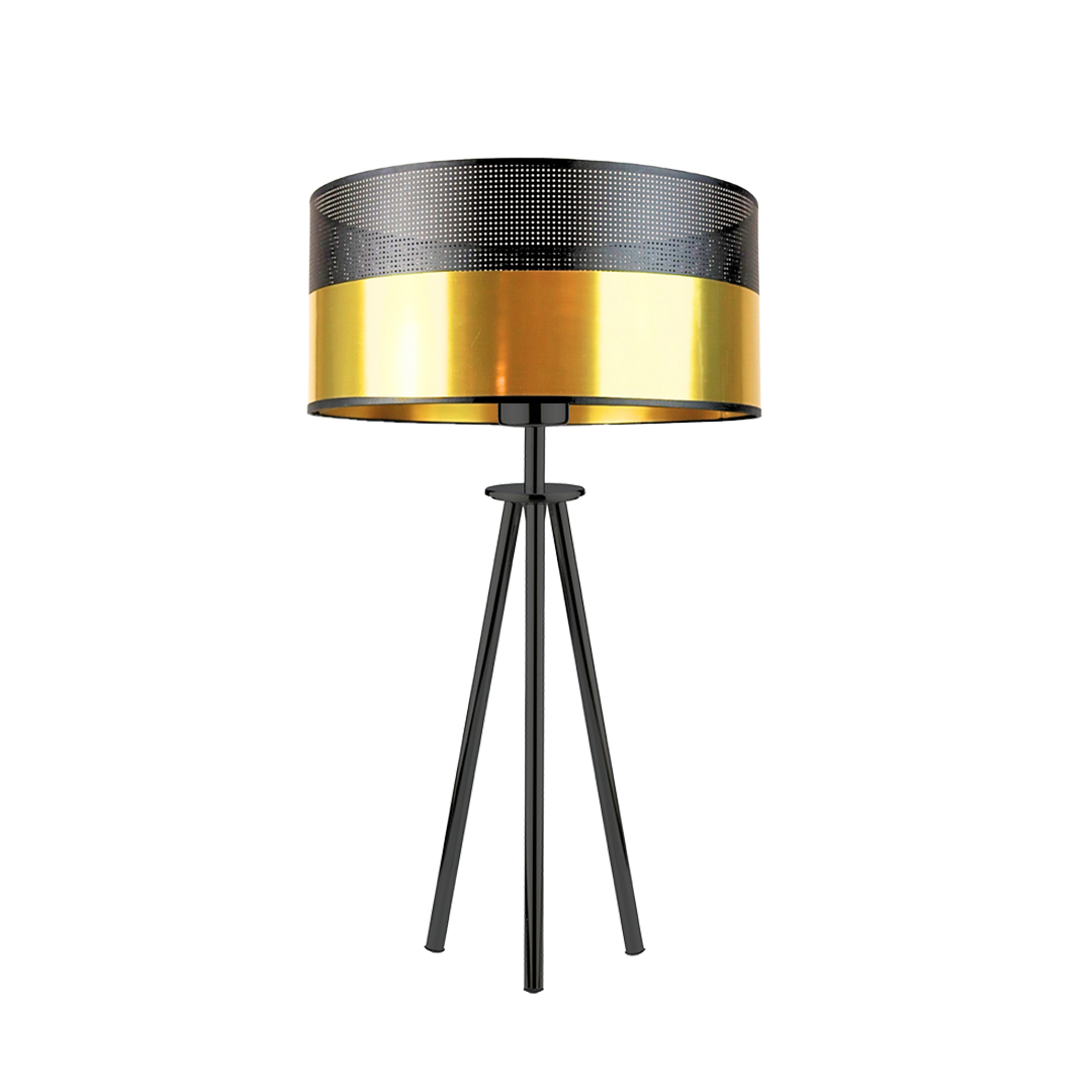 Stylowa lampka nocna ALTA GLAM CZARNY