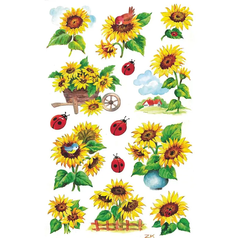Sticker 2er-Set Creative Flower