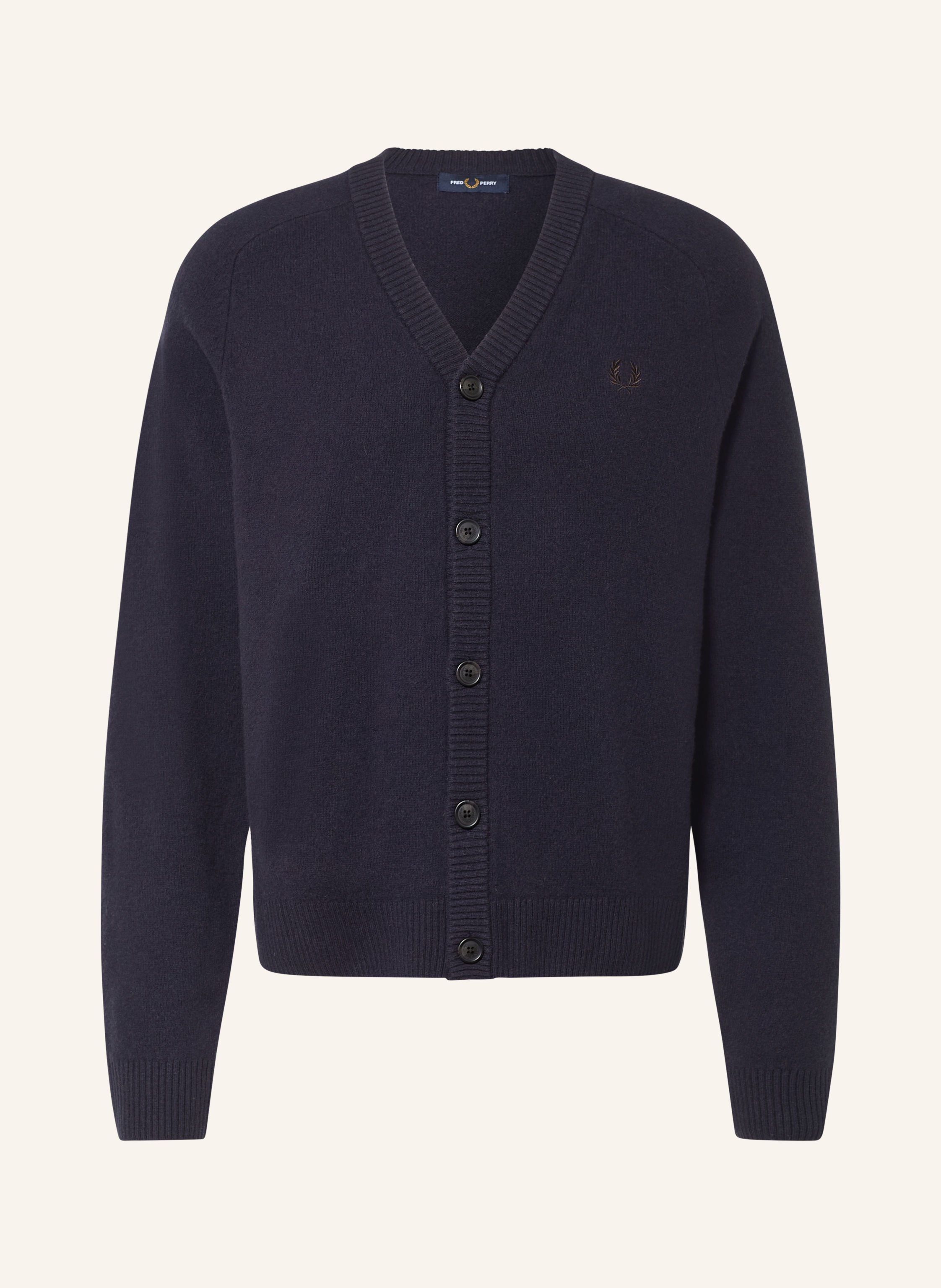 FRED PERRY Strickjacke