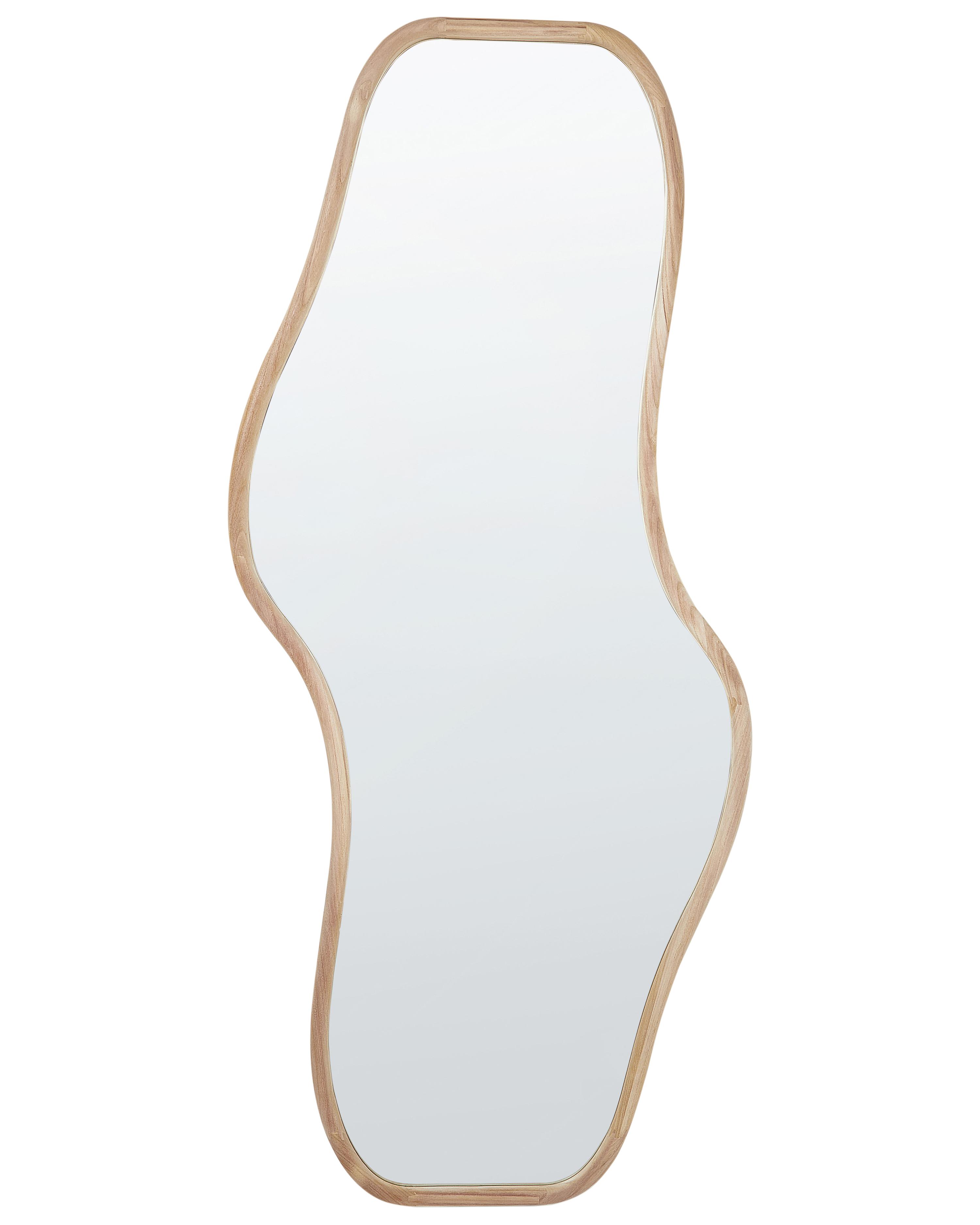 Wall Mirror BIOLLET 80 cm 180 cm Paulownia Wood Natural