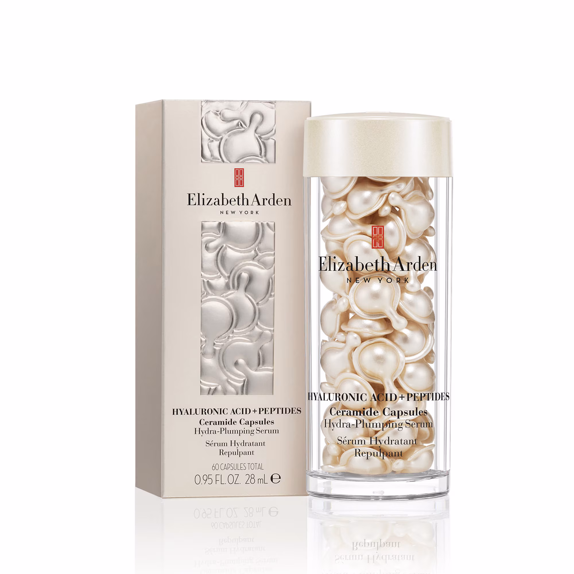 CERAMIDEHyaluronic acid + peptides ceramide capsules sérum hydratant repulpant