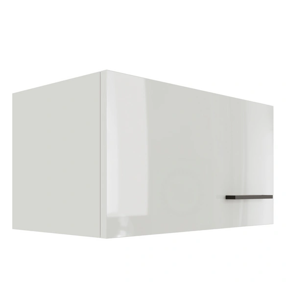 Hängeschrank, »Lund«, Bügelgriff, LxBxH: 60x32 cm, lichtgrau glänzend