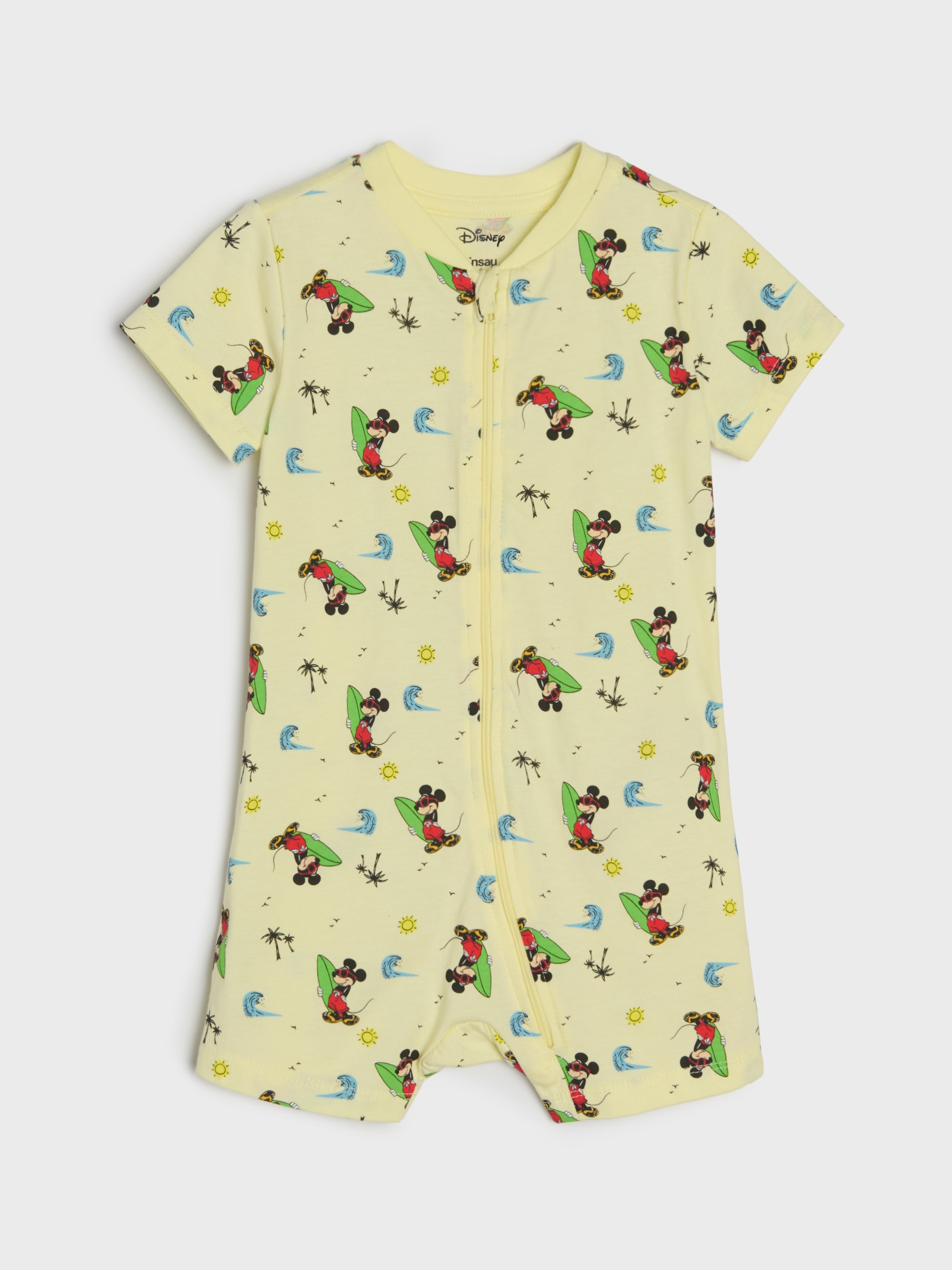 Bawełniane rampersy z nadrukiem 2 pack Mickey Mouse