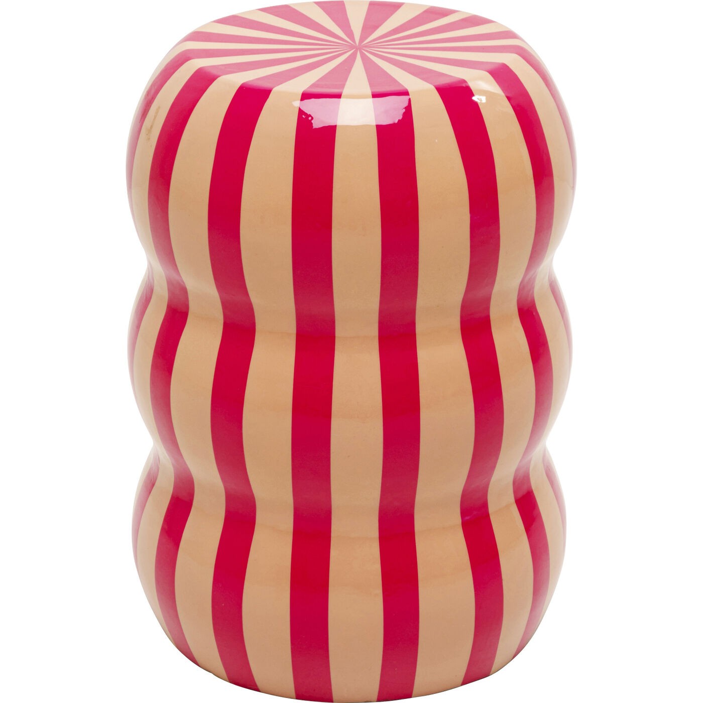 Kare Design Bijzettafel Candy Ø30cm roze en beige