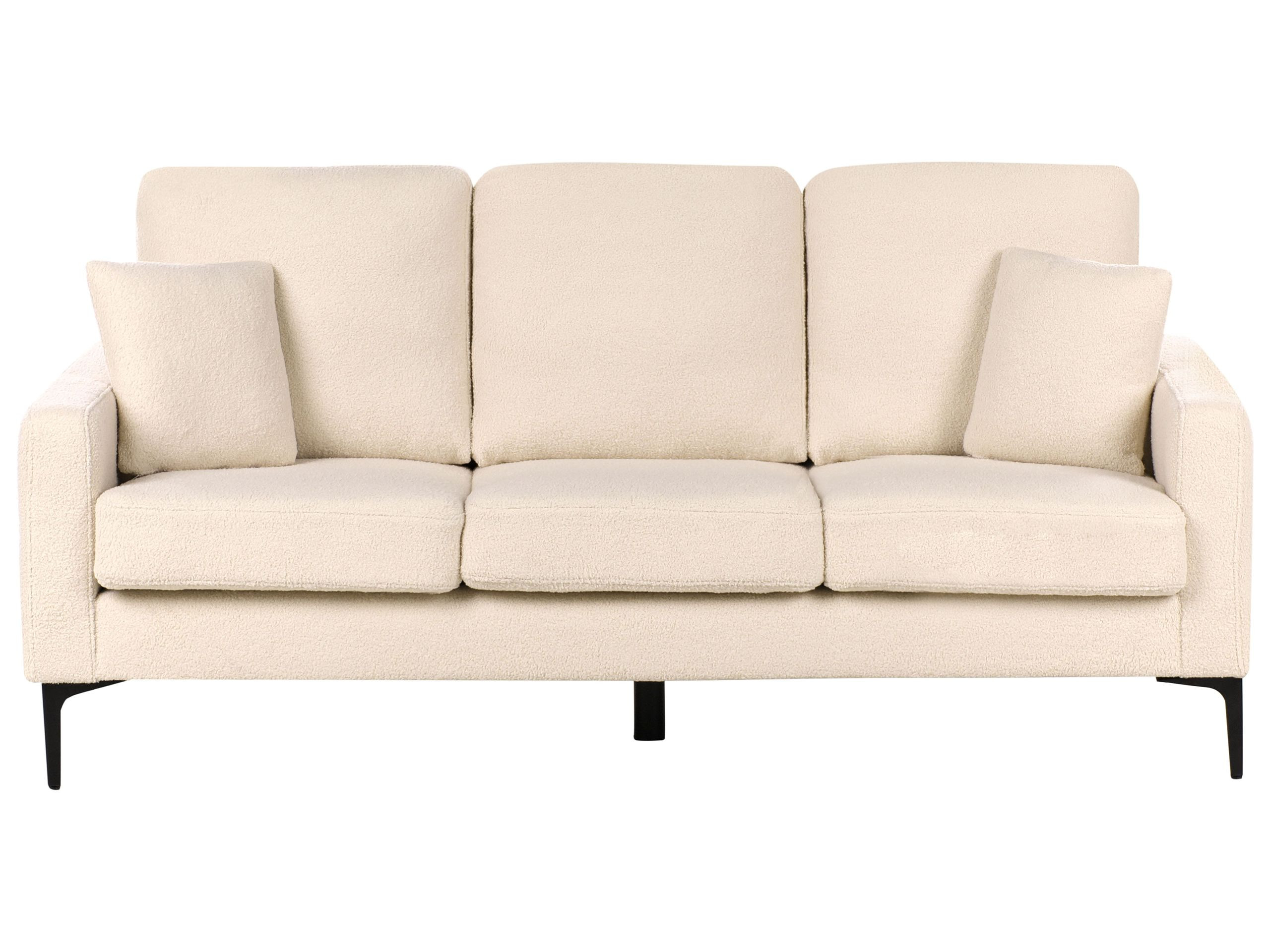 Sofa kanapa boucle beżowa