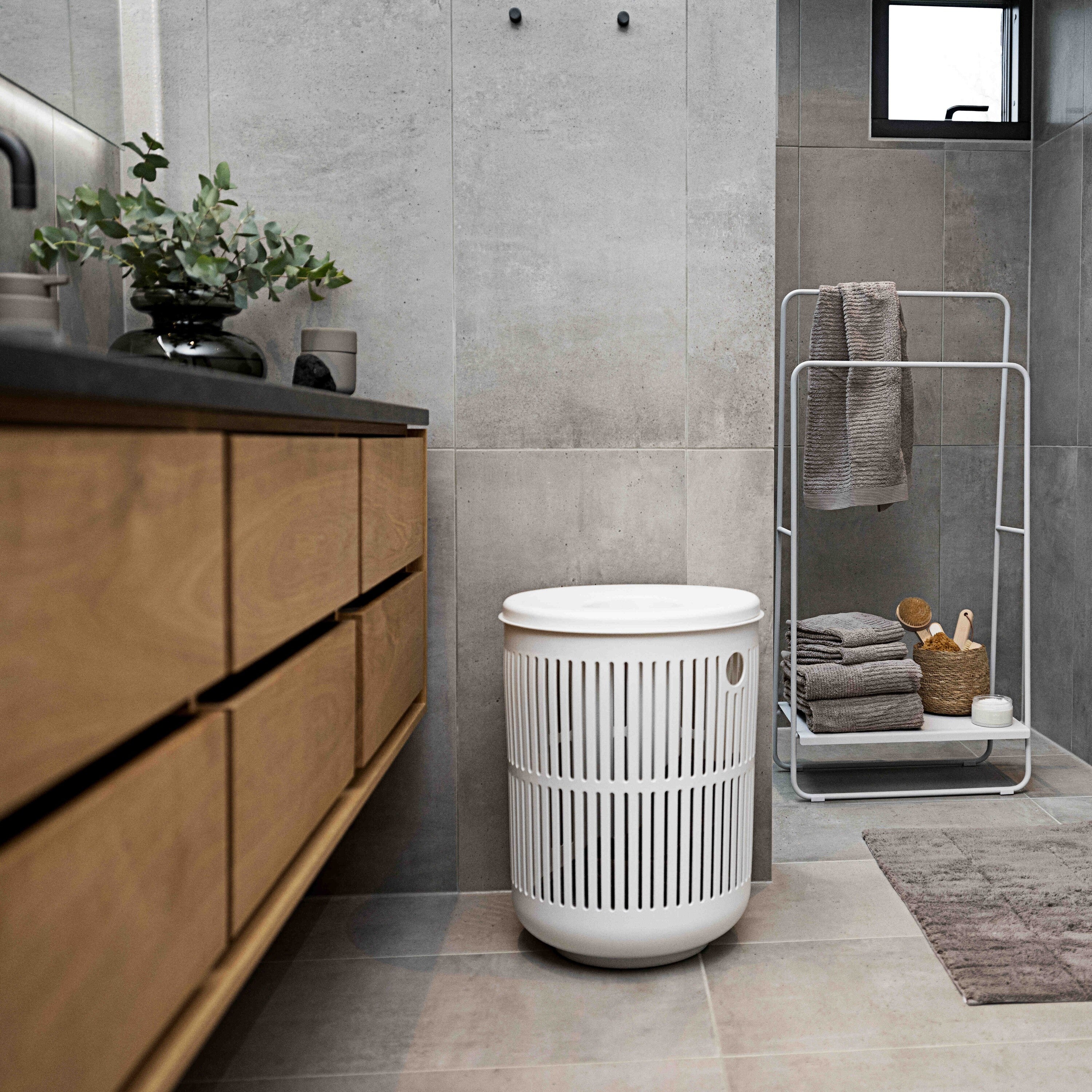 Zone Denmark Ume Wasmand H 54 cm - Wit