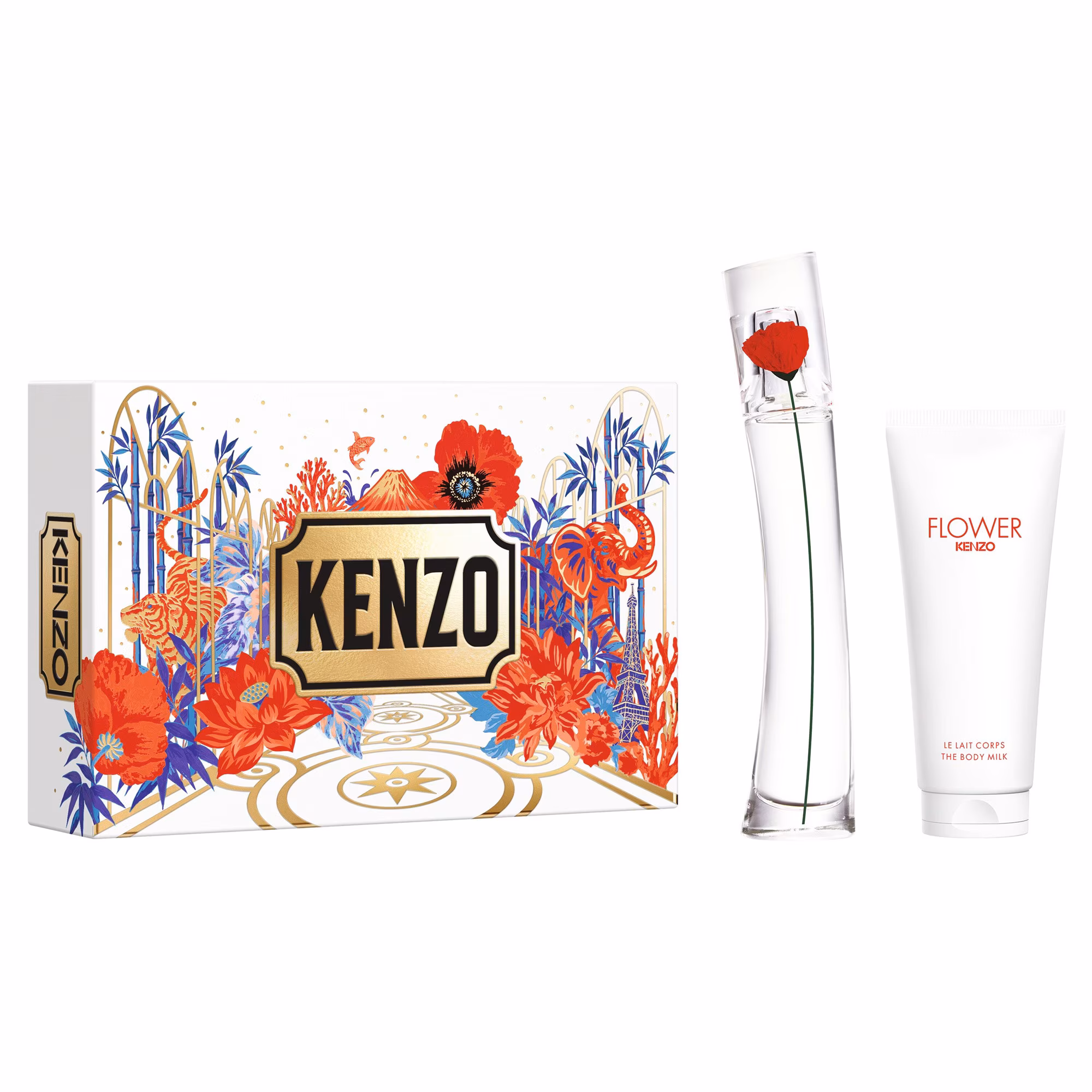 FLOWER BY KENZOCoffret - eau de parfum + lait parfumé pour le corps