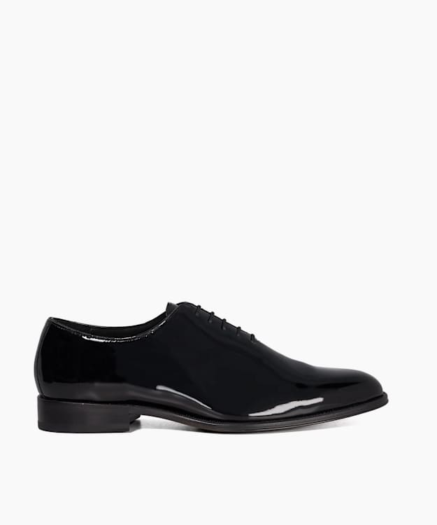 Sylvester Black - Premium Wholecut Leather Sole Lace-Ups