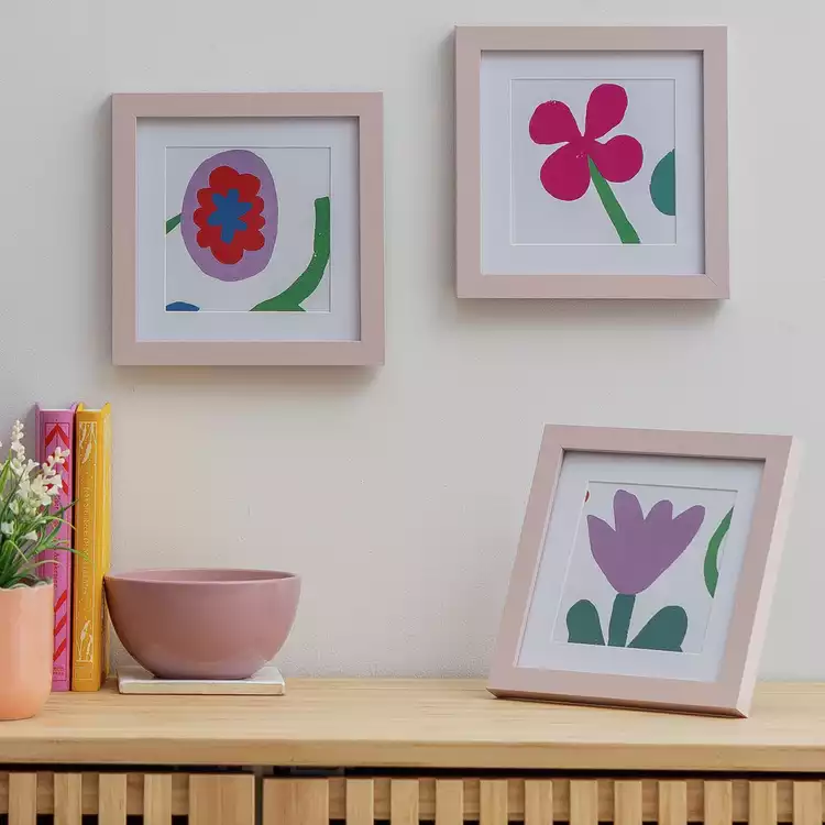 Habitat Wooden 3 Pack Picture Frames - Mixed Sizes