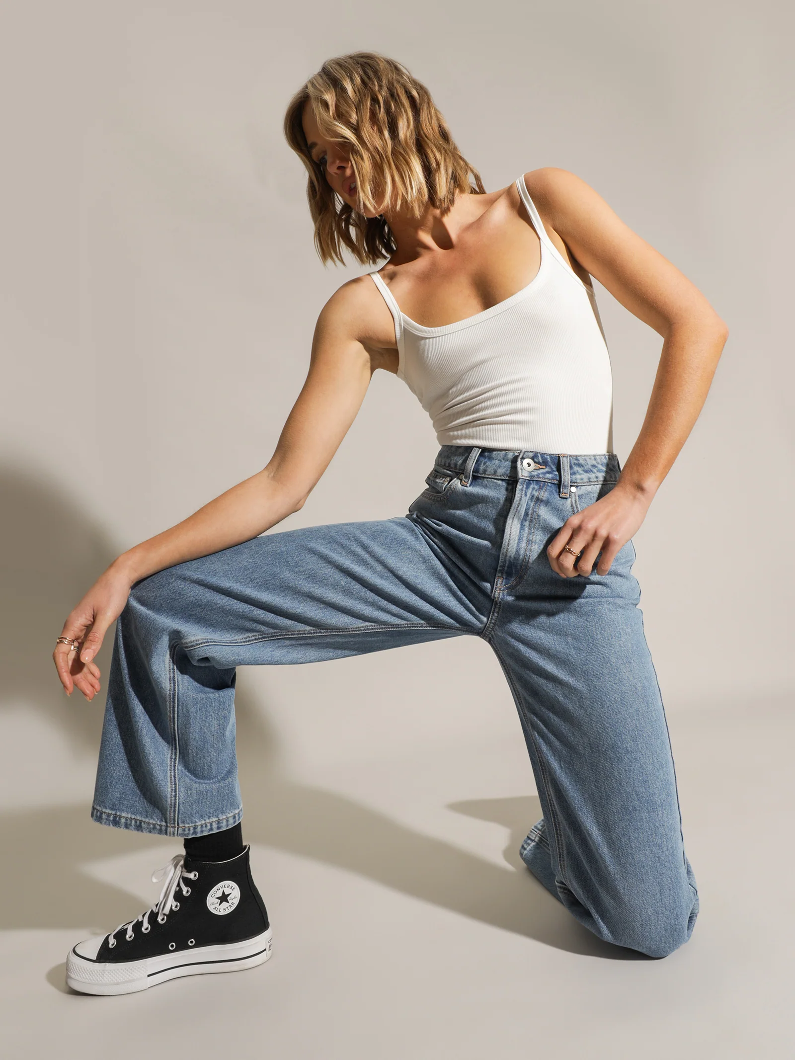 Lou Wide Leg Jeans