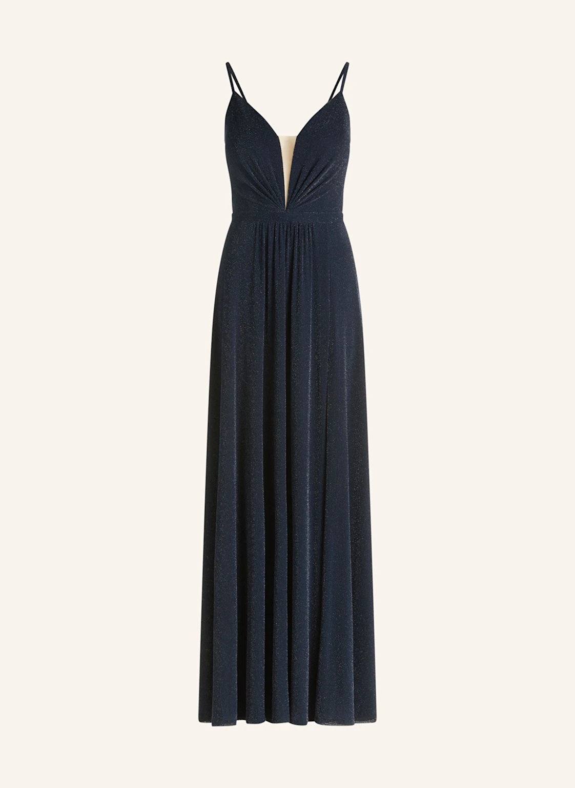 VM Vera Mont Abendkleid mit Glitzergarn und Cut-outs