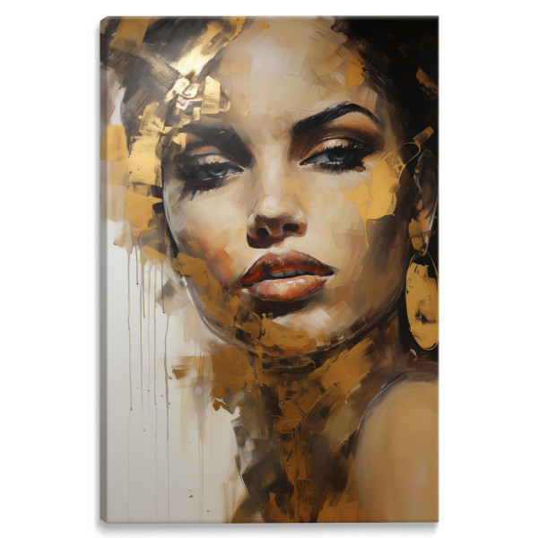 Obraz Canvas Nowoczesny Portret Kobiety 20x30cm