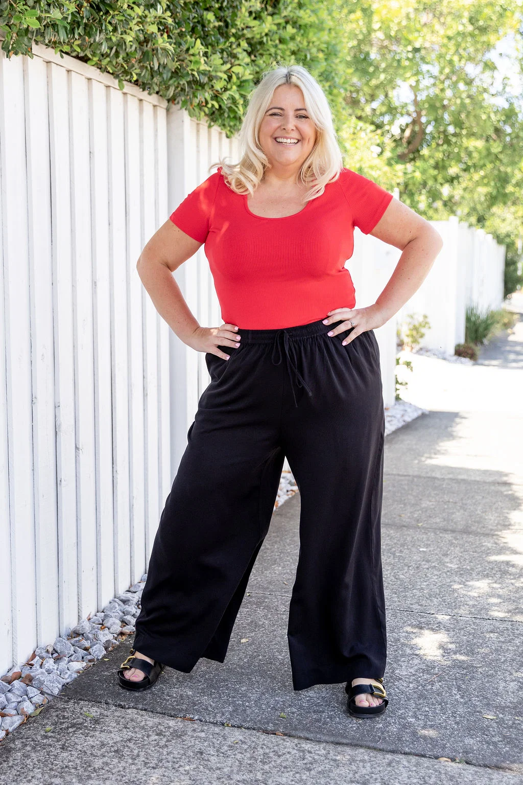 Gina Pant in Black