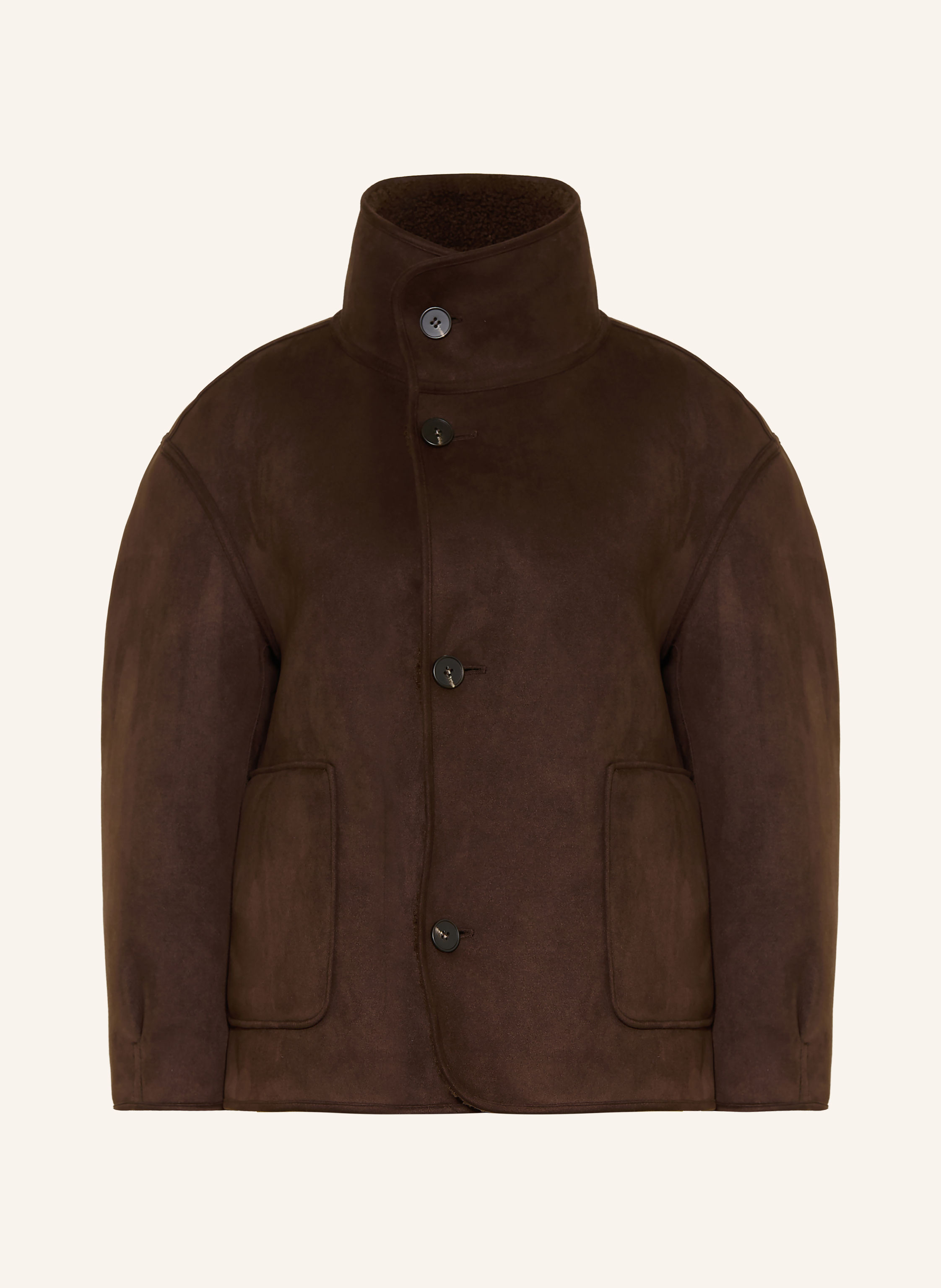 OPUS Teddyfell-Jacke HAELLA zum Wenden