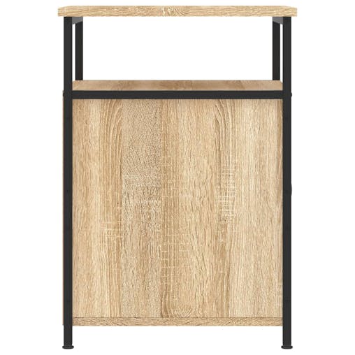 NNEVL Bedside Cabinets 2 pcs Sonoma Oak 40x42x60 cm Engineered Wood