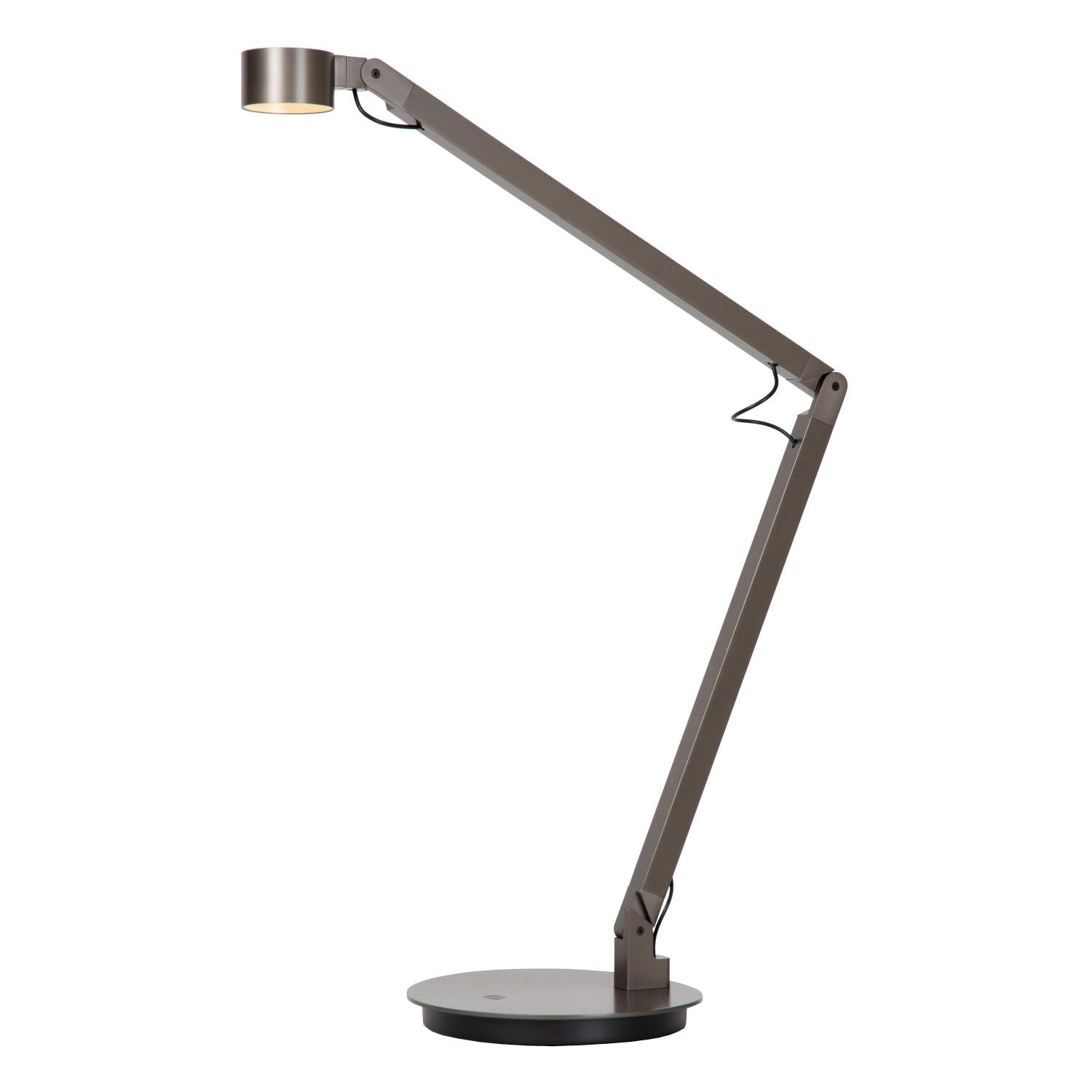 Lucide Premium OGDEN Bureaulamp - Grijs ijzer