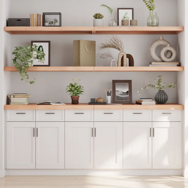 VidaXL Półka 220x60x(2-6) cm surowe
