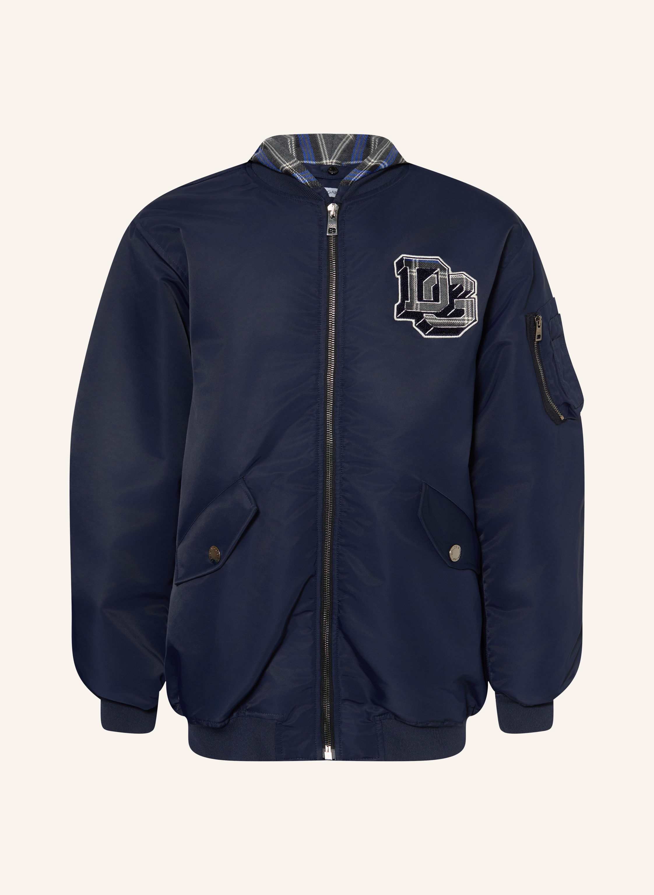 DOLCE & GABBANA Blouson mit abnehmbarer Kapuze