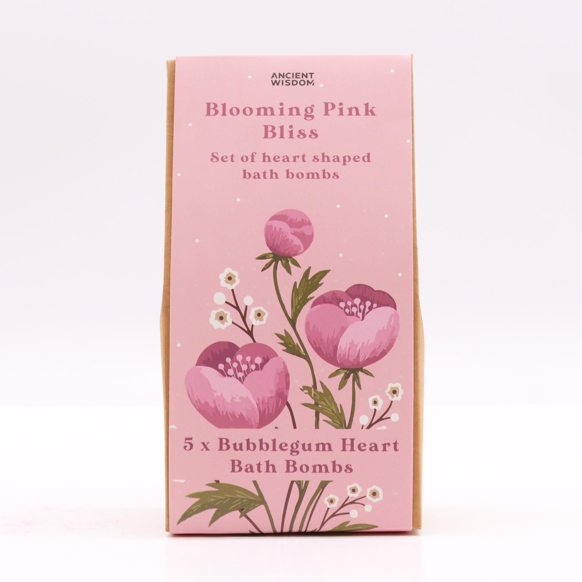 KDMD Blooming Pink Bliss Bath Heart Gift Set