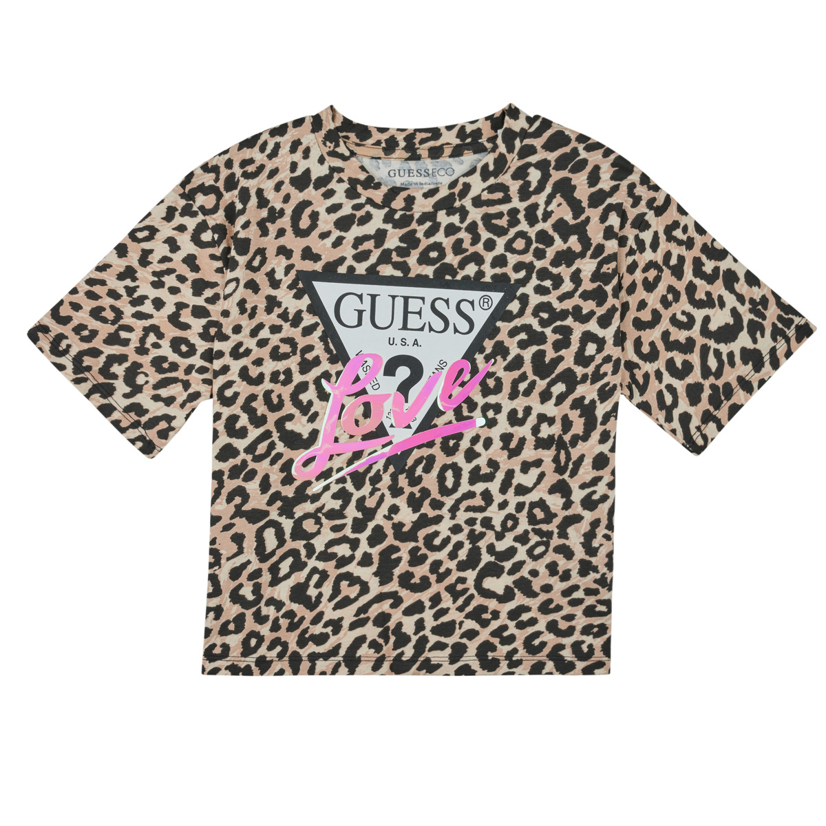 Guess - ORGANIC COTTON STRETCH - Leopard