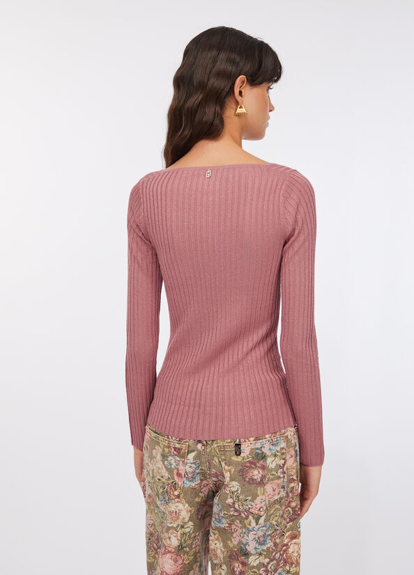 Maglia con scollo a V