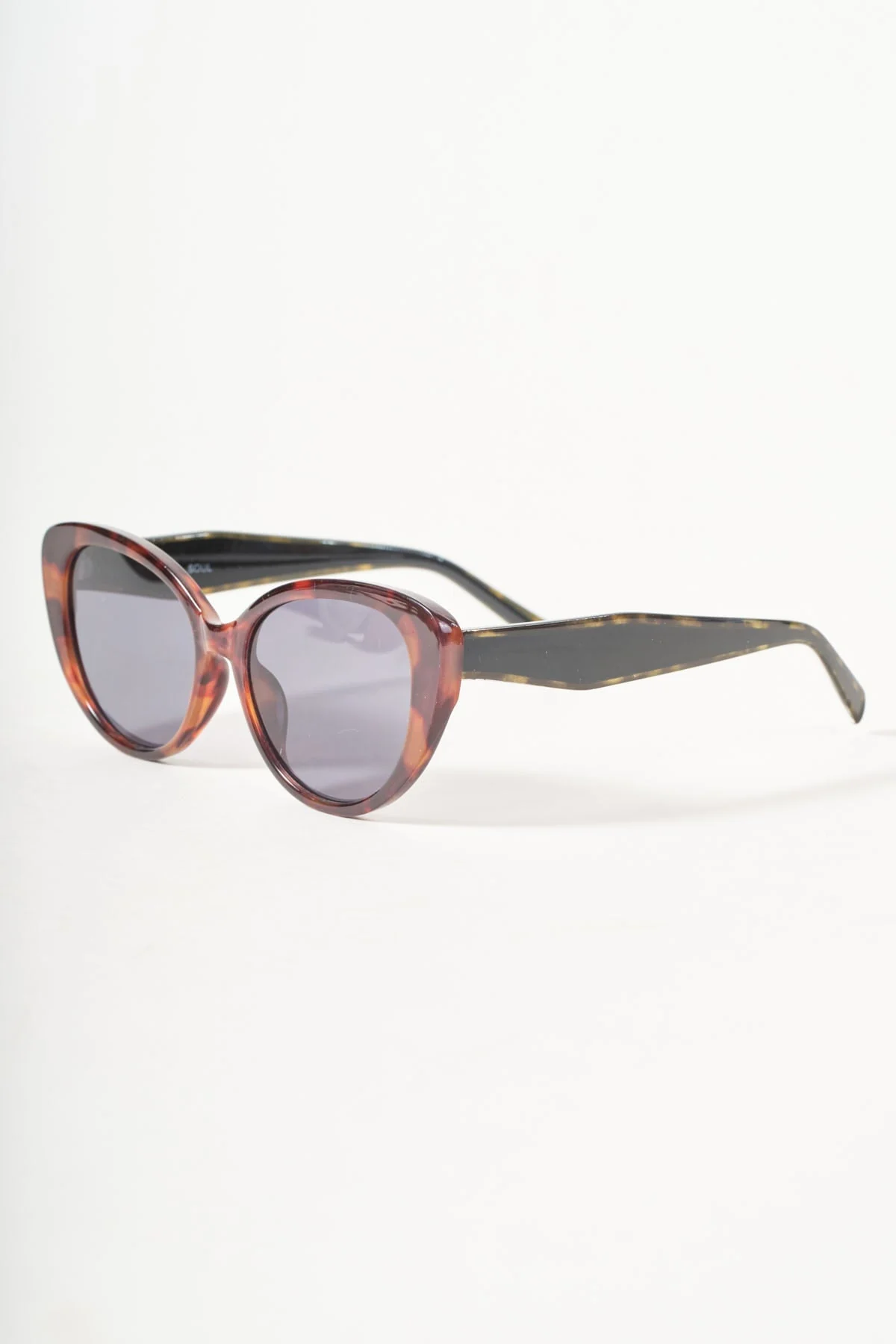 Green Tortoiseshell Cat Eye Sunglasses