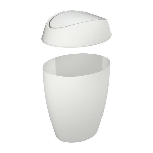 UMBRA kosz TWIRLA- metallic white