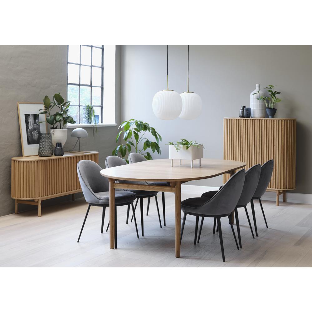 Nordic Home - Leif eiken eettafel - 100 x 190 cm - naturel