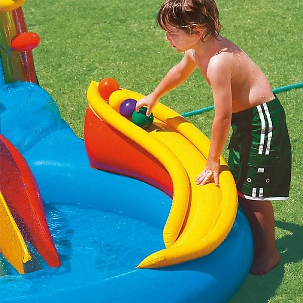Aire de jeux gonflable Arc-en-Ciel Intex