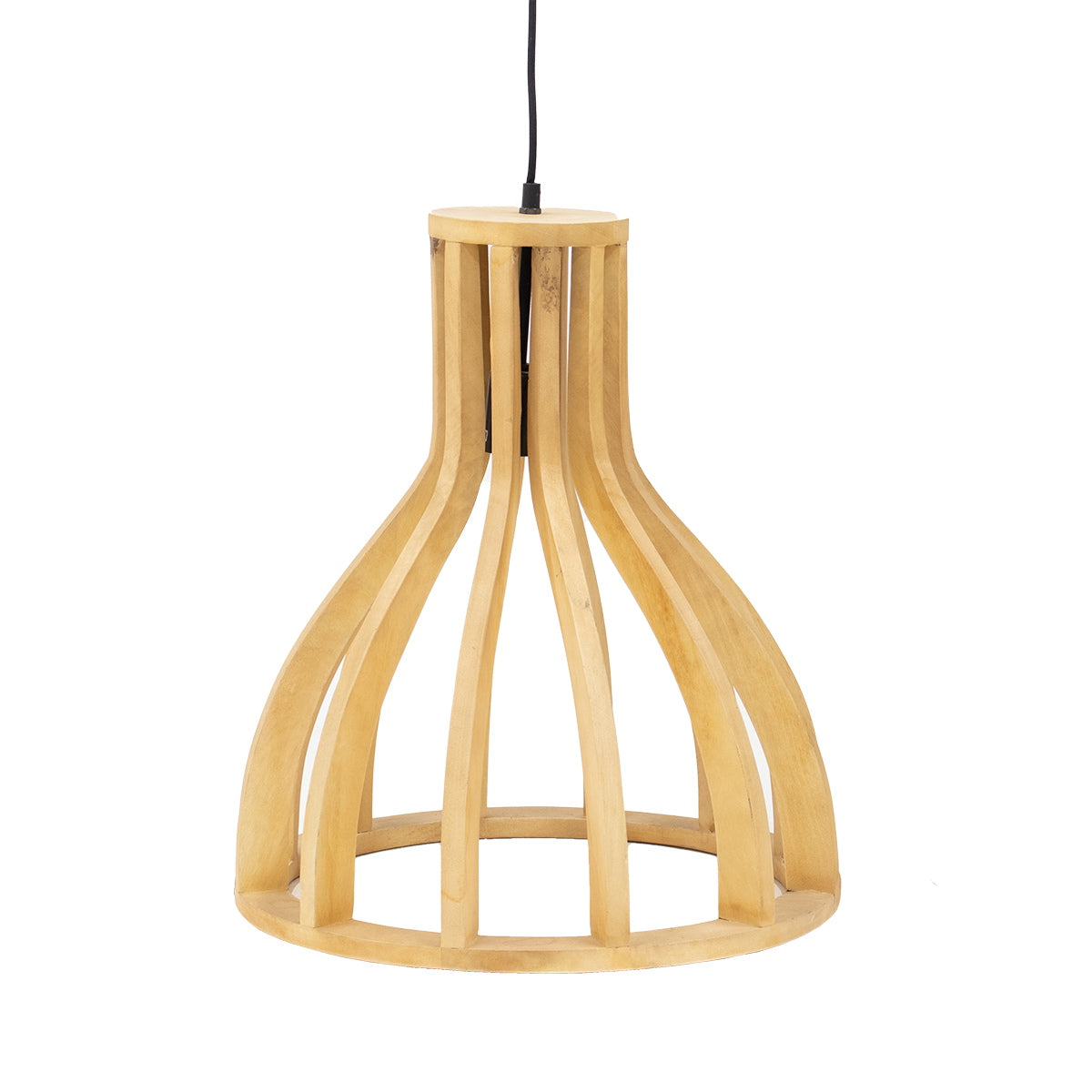Giga Meubel Hanglamp Samé - Rond - Naturel - 45cm