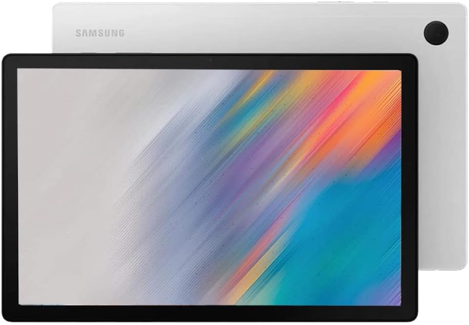 Samsung Galaxy Tab A8 10.5” 64GB Android Tablet  LCD Screen  Kids Content  Smart Switch  Expandable Memory  Long Lasting Battery  Fast Charging  US Version  2022  Silver  Amazon Exclusive