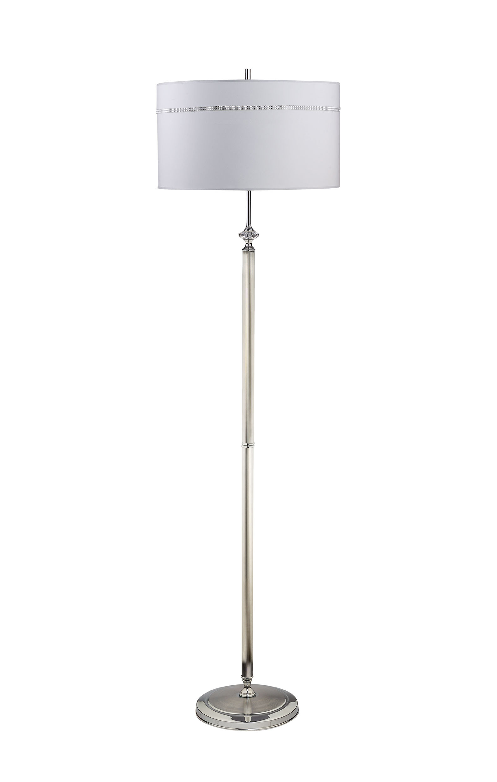 Lampa stojąca JULIA II szary chromowany 3xE27x20W IP20 Jupiter