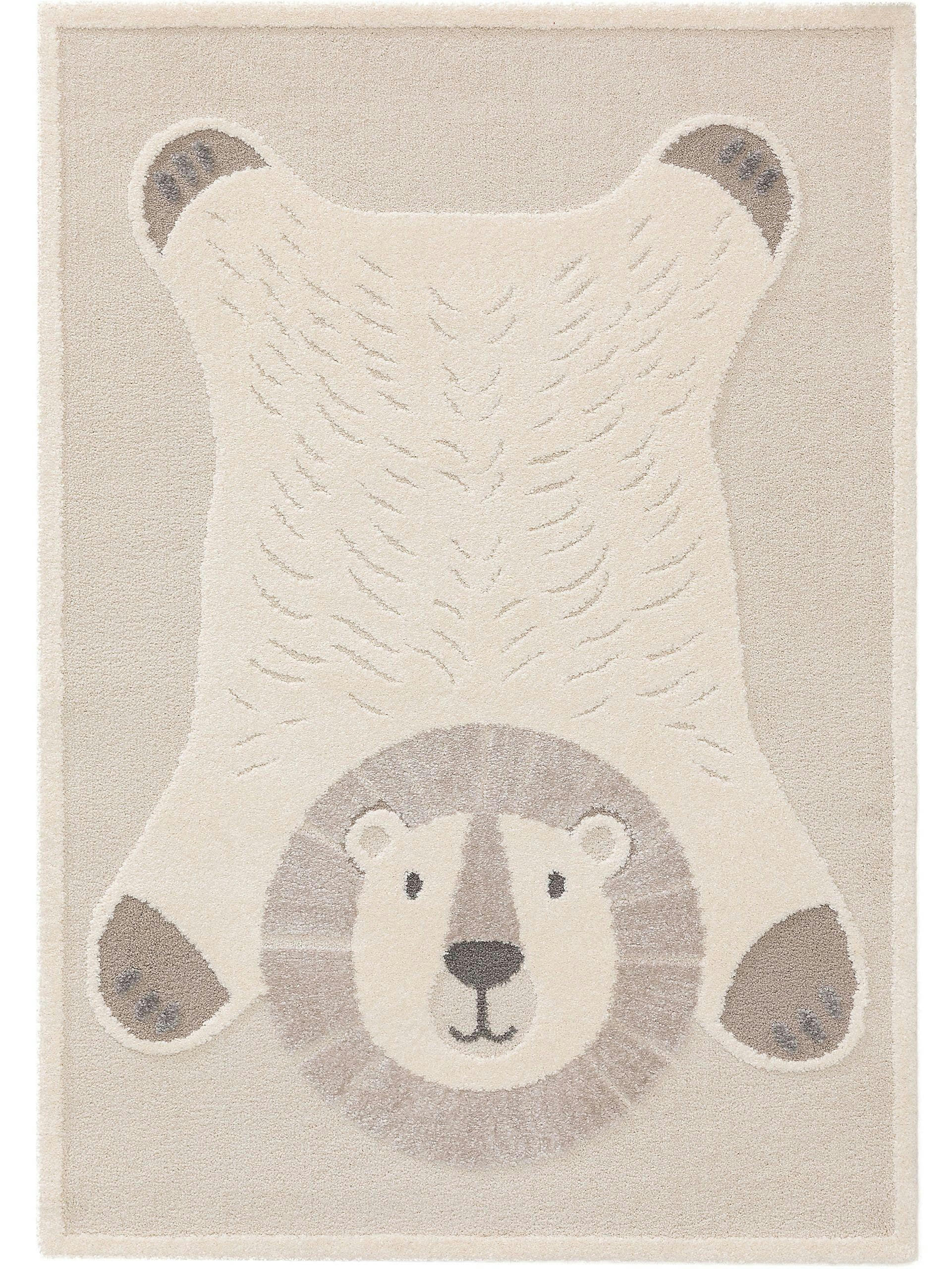 EVE - Tapis enfant crème/beige 160x230