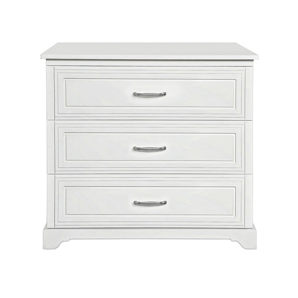MELODY - Commode 3 tiroirs blanc